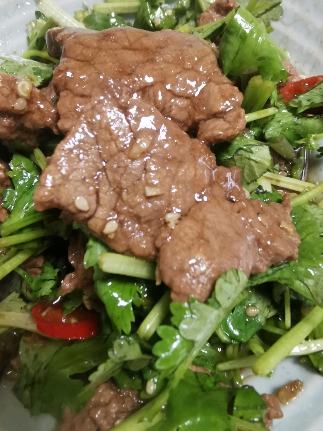 凉拌牛肉