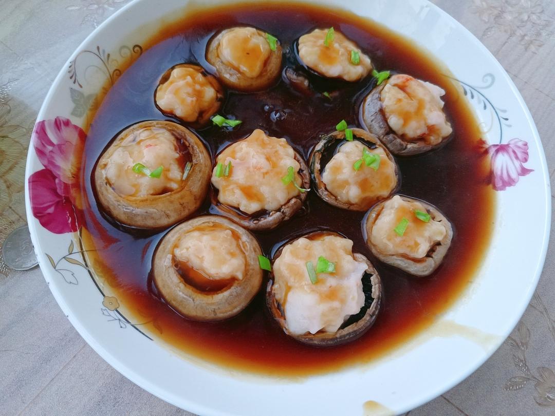 虾滑酿口蘑  <302小厨房>