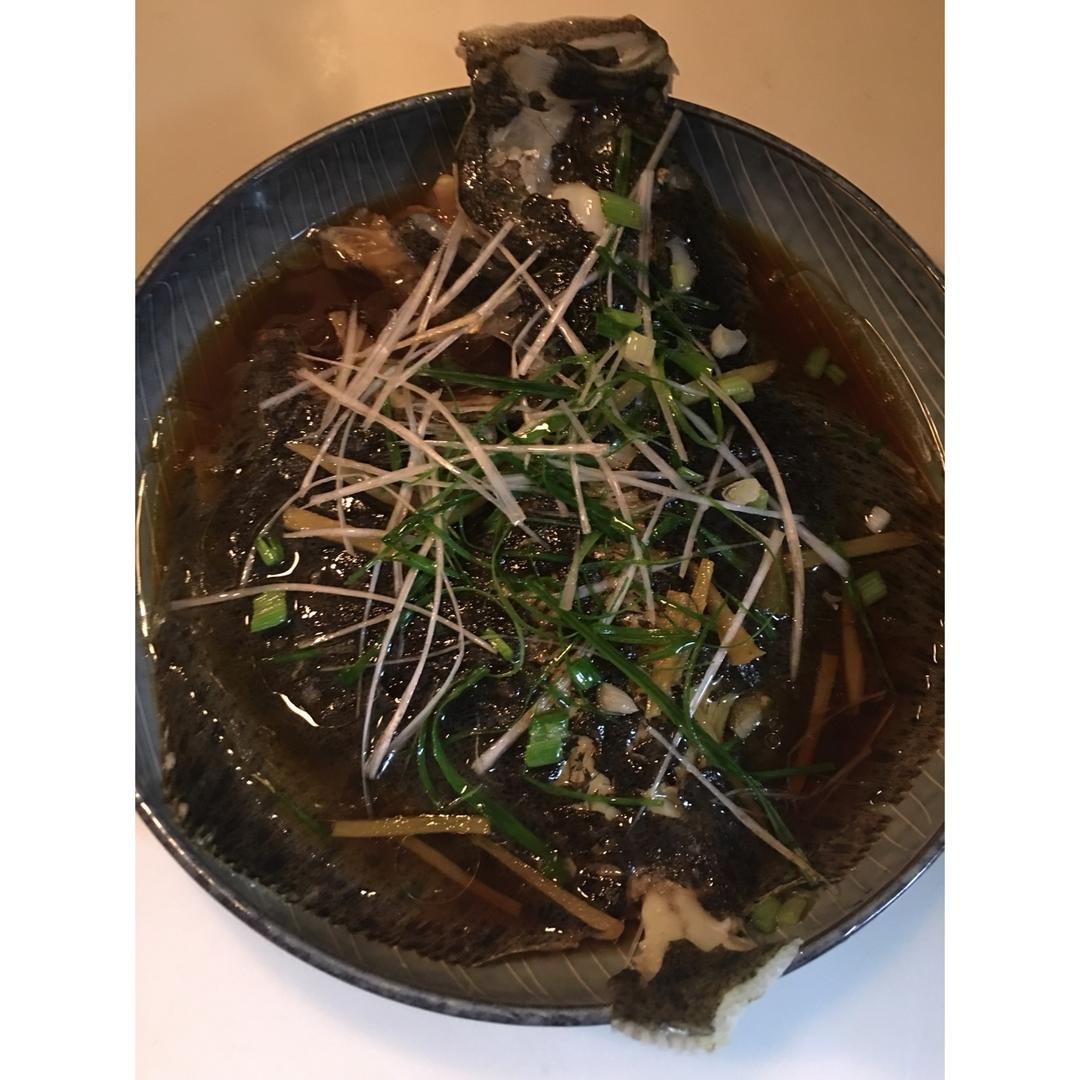 清蒸多宝鱼
