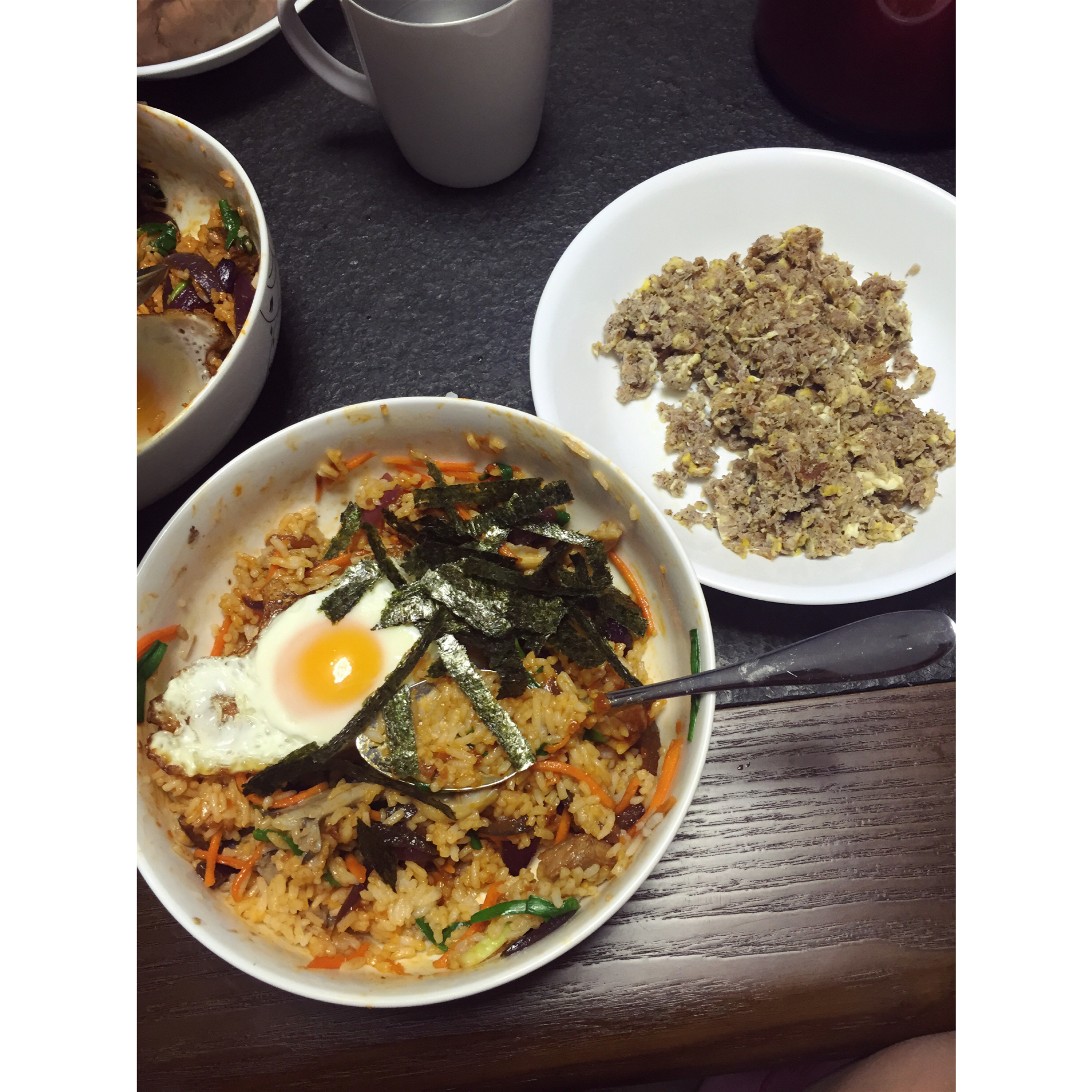 虾酱炒鸡蛋
