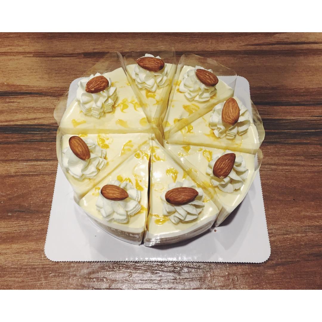 百香果冻芝士蛋糕