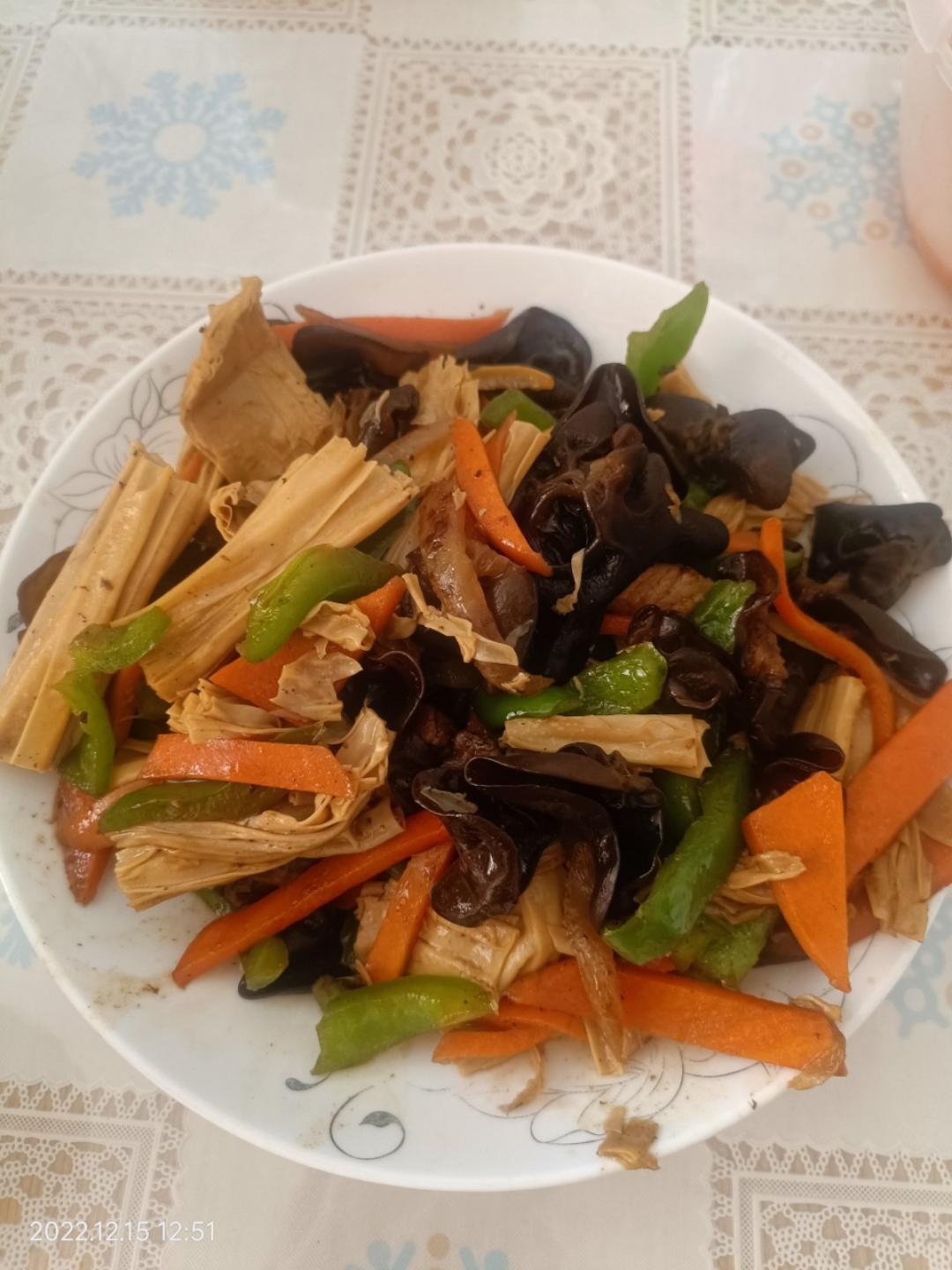 比肉还好吃的烧腐竹