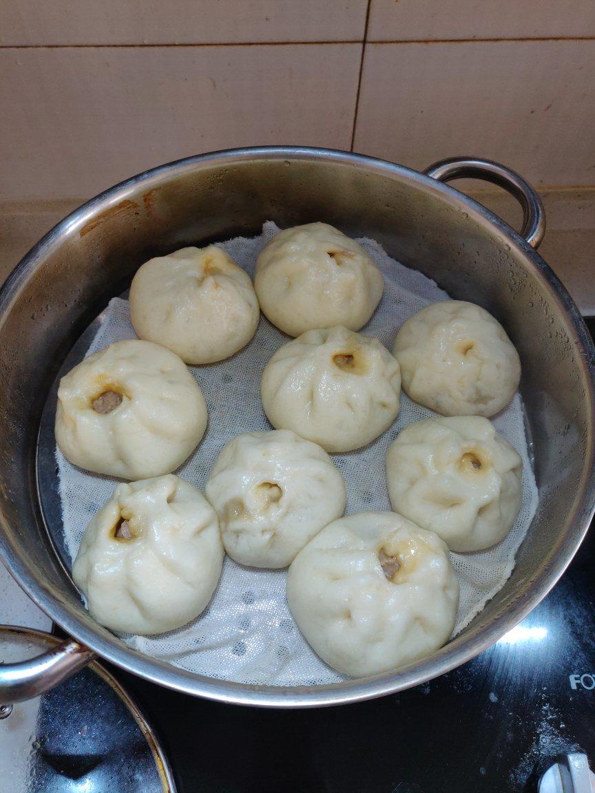 鲜肉大葱肉包（教你水打馅）