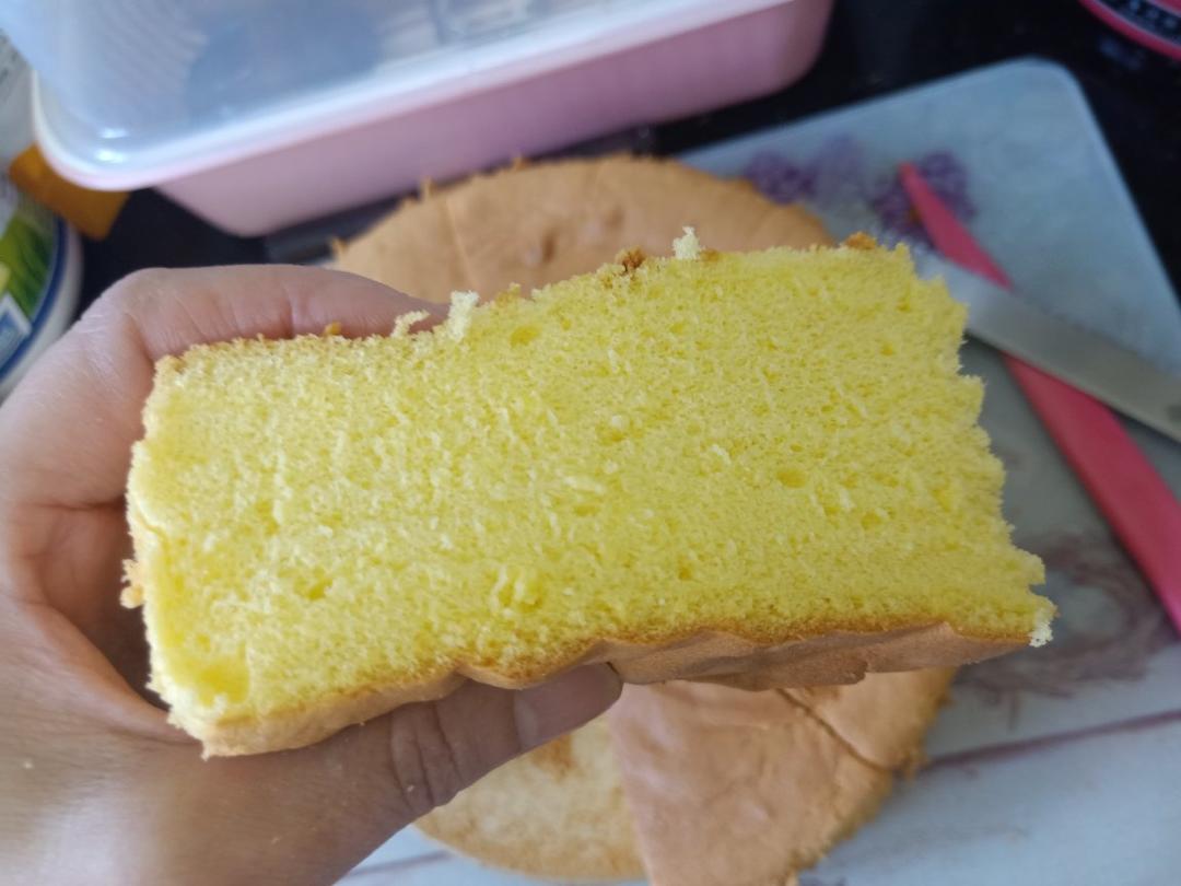 香橙味戚风蛋糕
