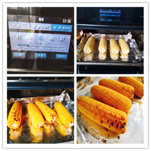 烤玉米--雷哲F02彩屏全自动蒸烤箱的做法 步骤2