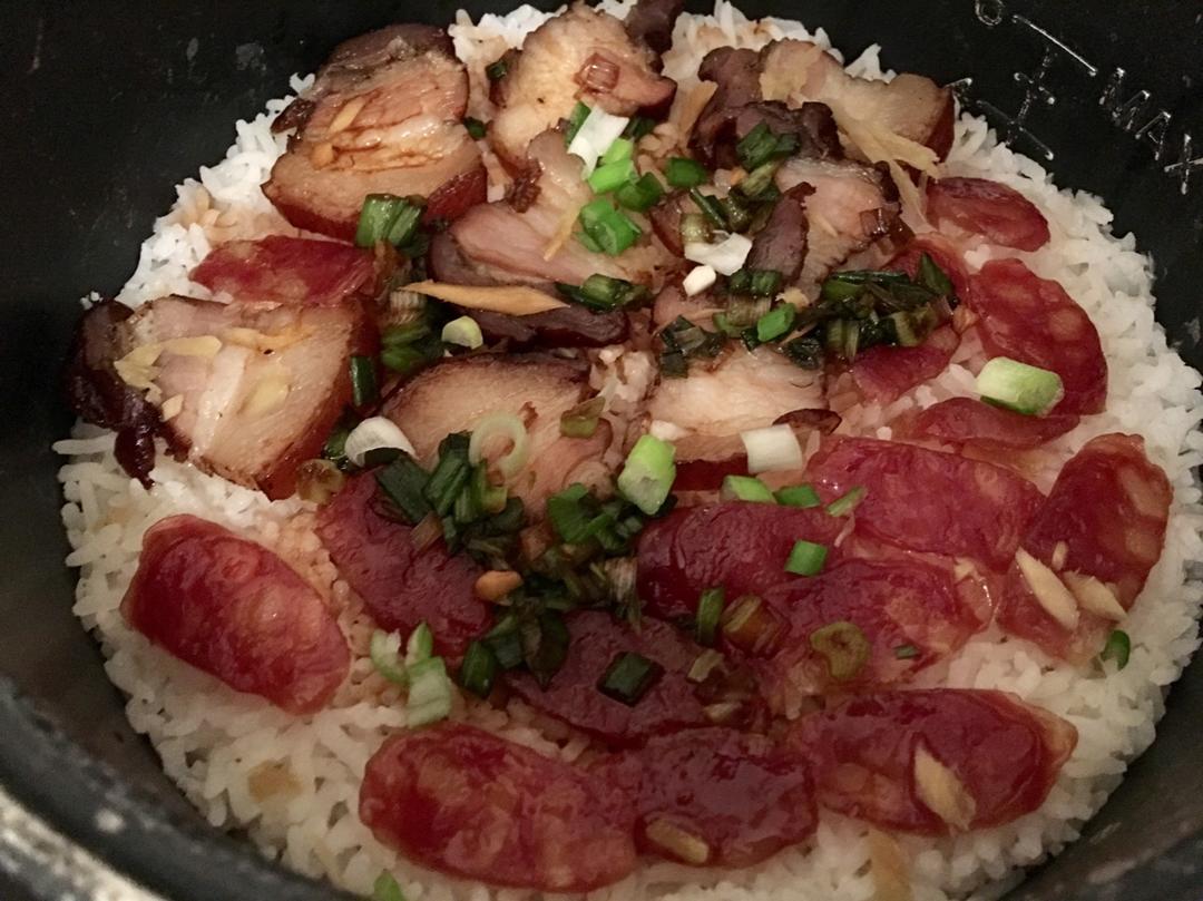 腊味煲仔饭（电饭煲版）