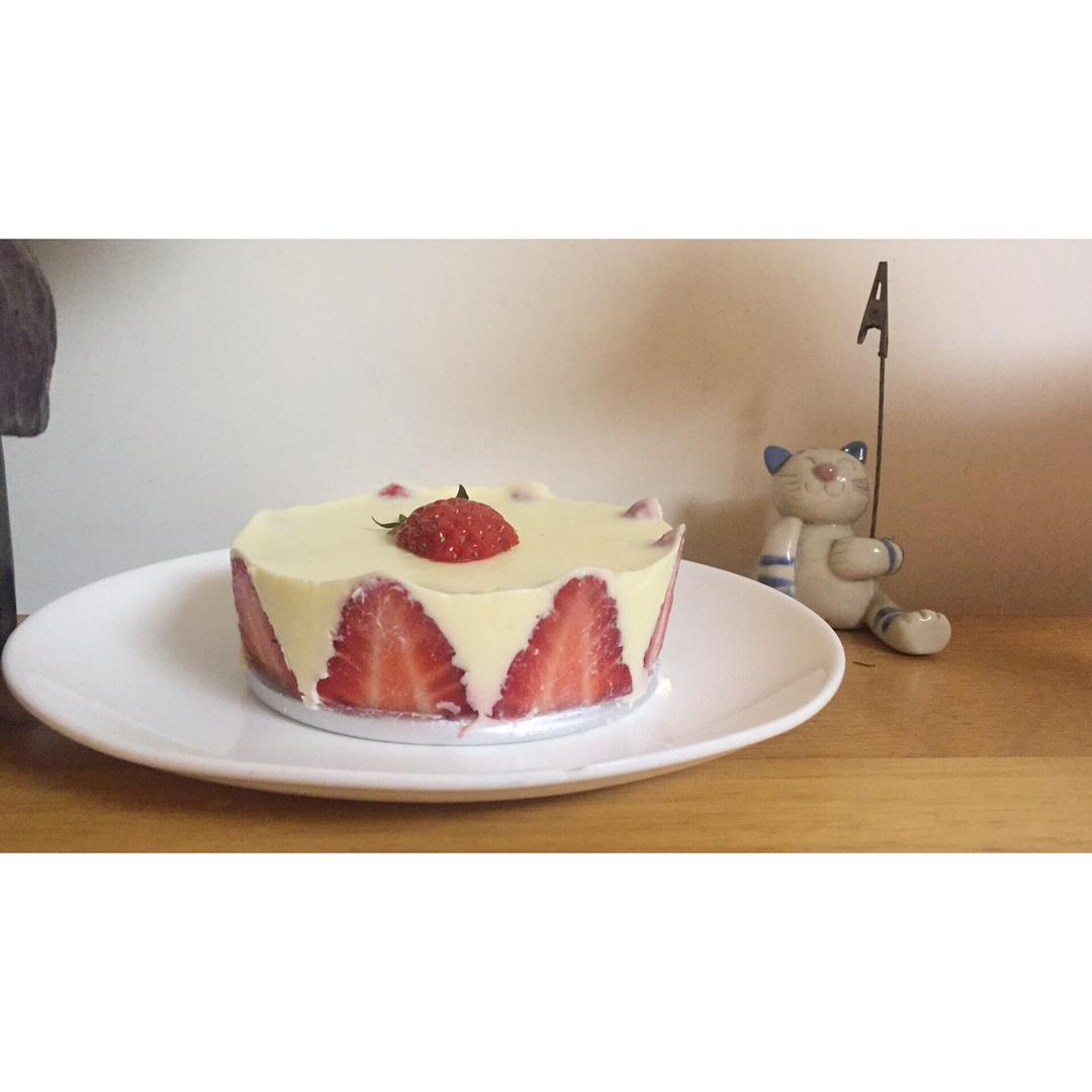 草莓芝士蛋糕（6寸）