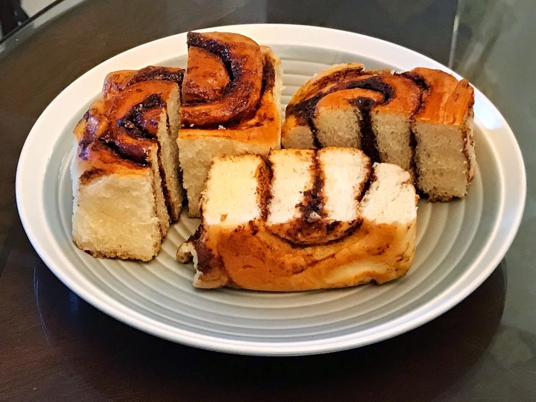 瑞典肉桂卷（附鲜酵母、活性干酵母、即时酵母用量换算公式）