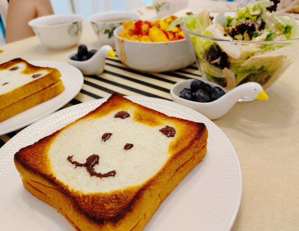 小朋友喜欢的卡通吐司