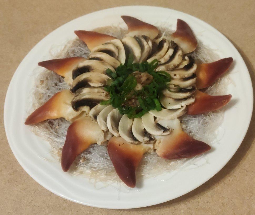 最美年夜饭—蒜蓉粉丝蒸北极贝（团团圆圆过大年）