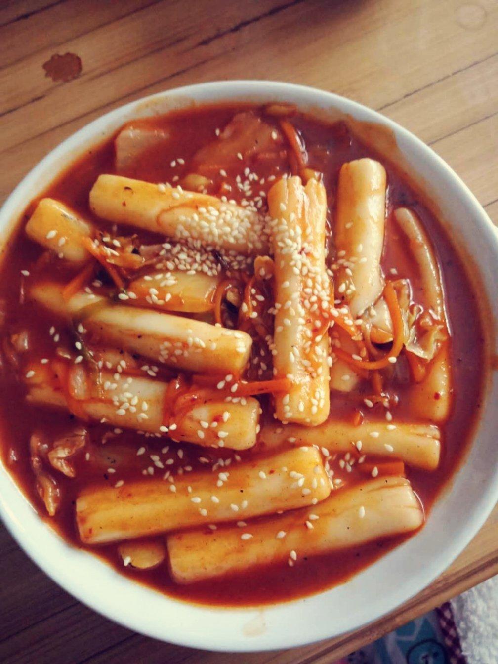 韩式辣炒年糕(米条)