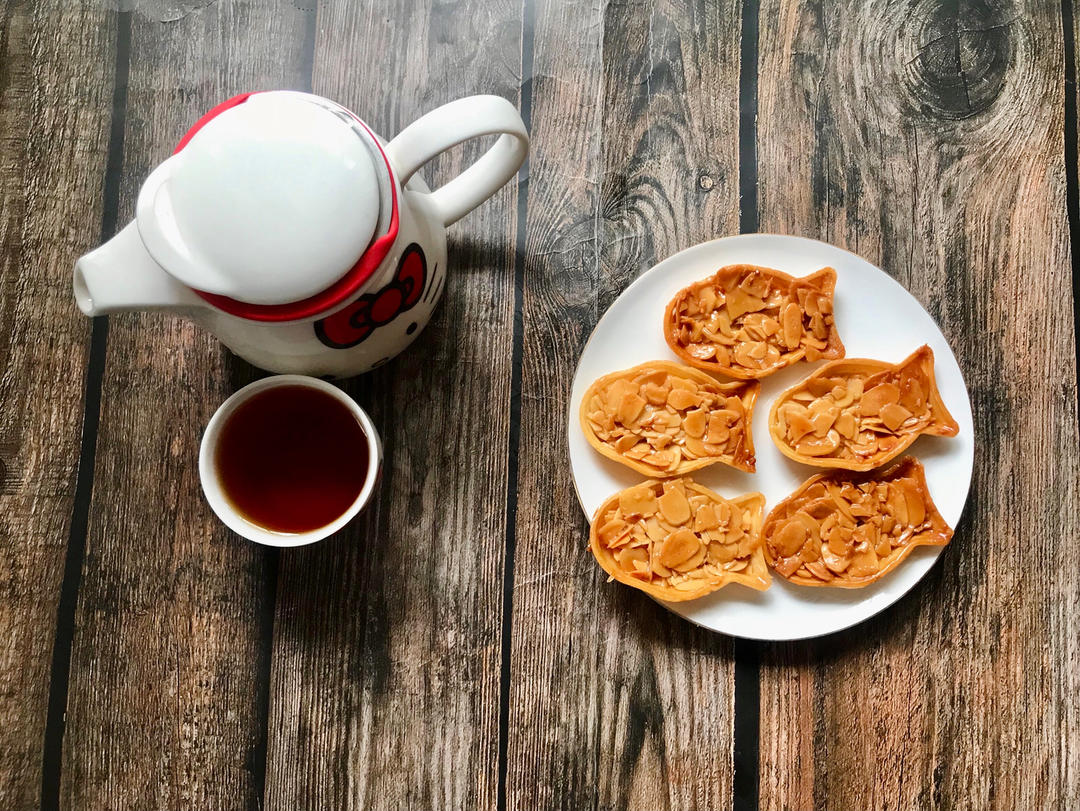 私房爆款焦糖杏仁糯米船