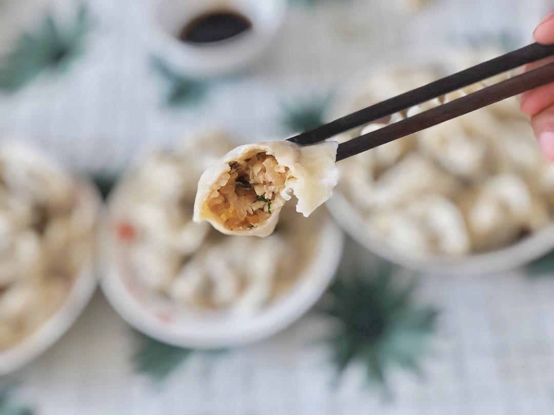 没有辛辣味的白萝卜水饺的做法