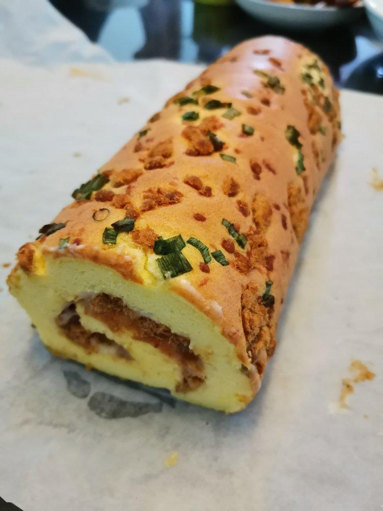 怎么卷都不裂的肉松蛋糕卷