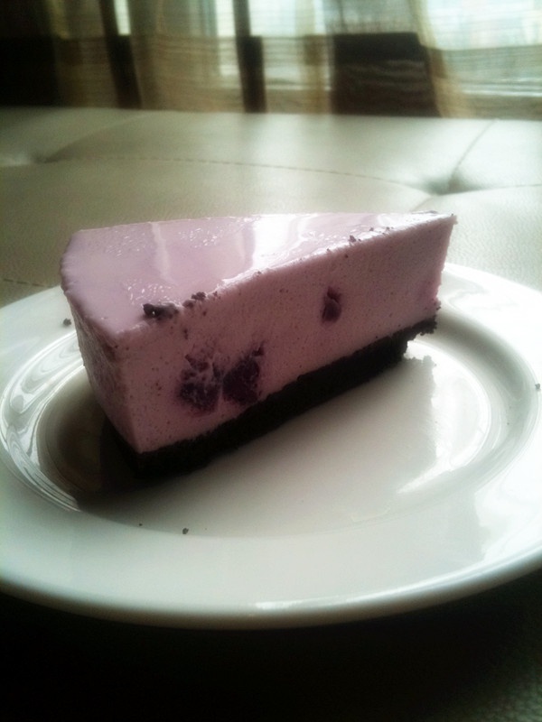 紫薯芝士蛋糕