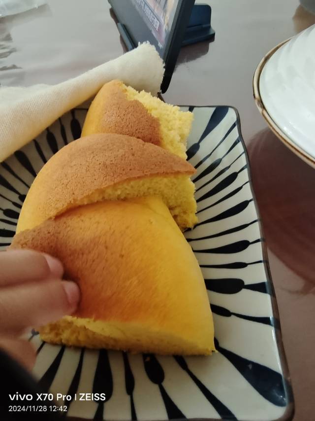 松软水蒸小米糕