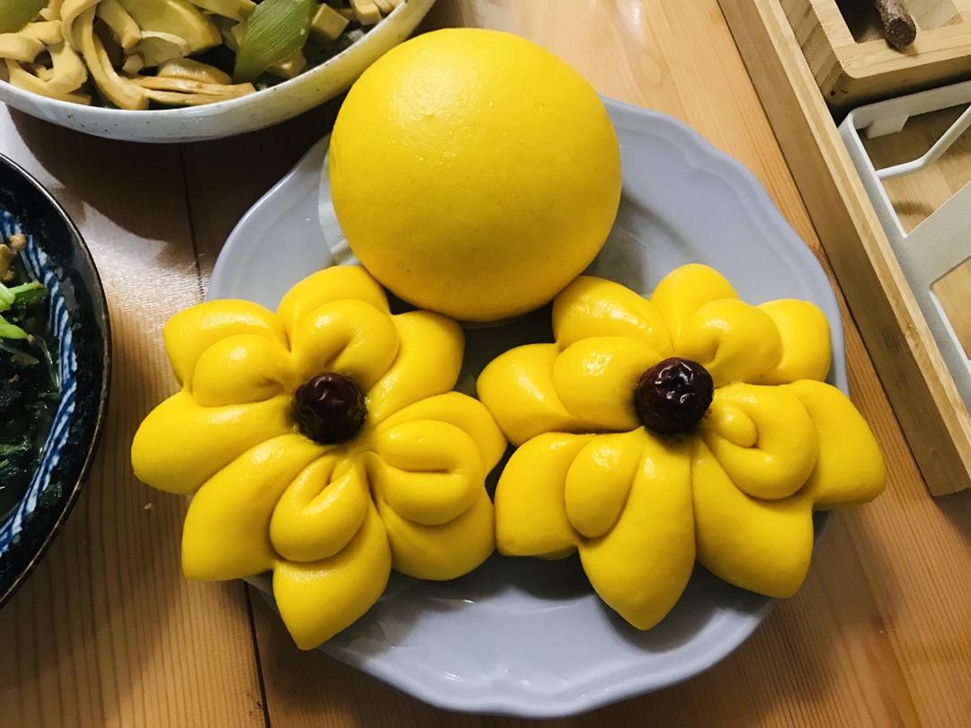 花开富贵 年年有余——枣花馒头（九款）