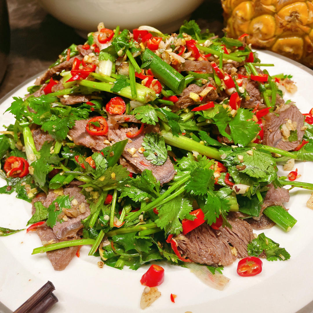盐边牛肉
