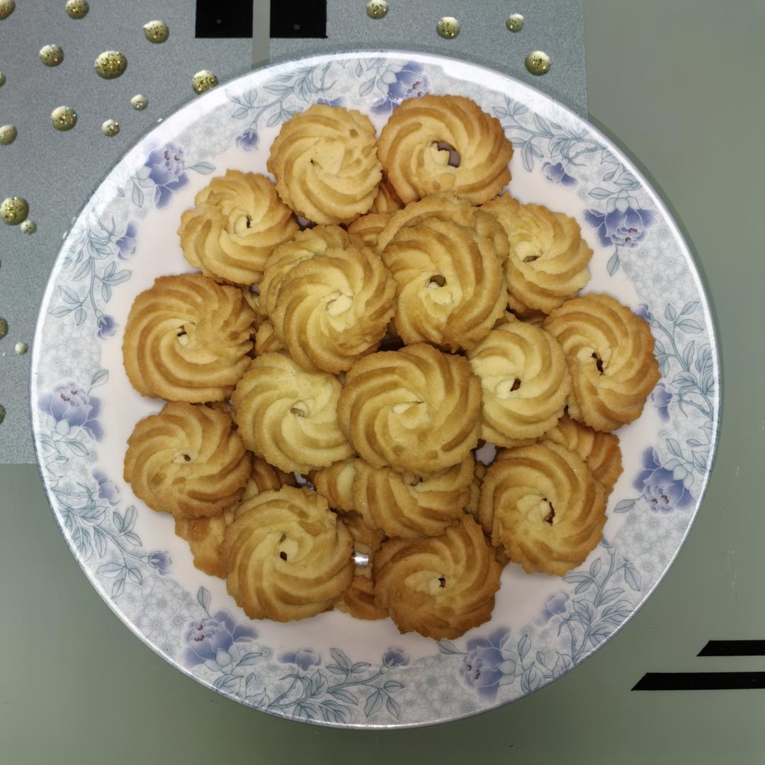 超立体花纹杏仁曲奇饼干