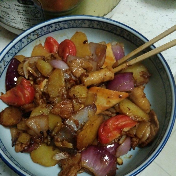 干锅土豆片