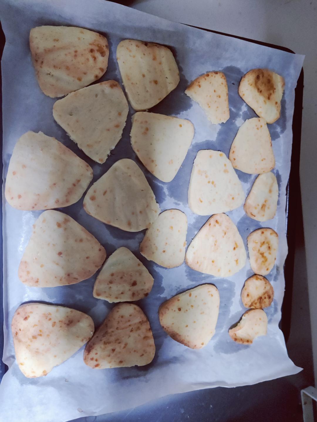 免打发❗️零失败❗️黄金芝士咸味饼干❗️