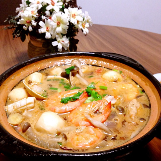 味增海鲜锅