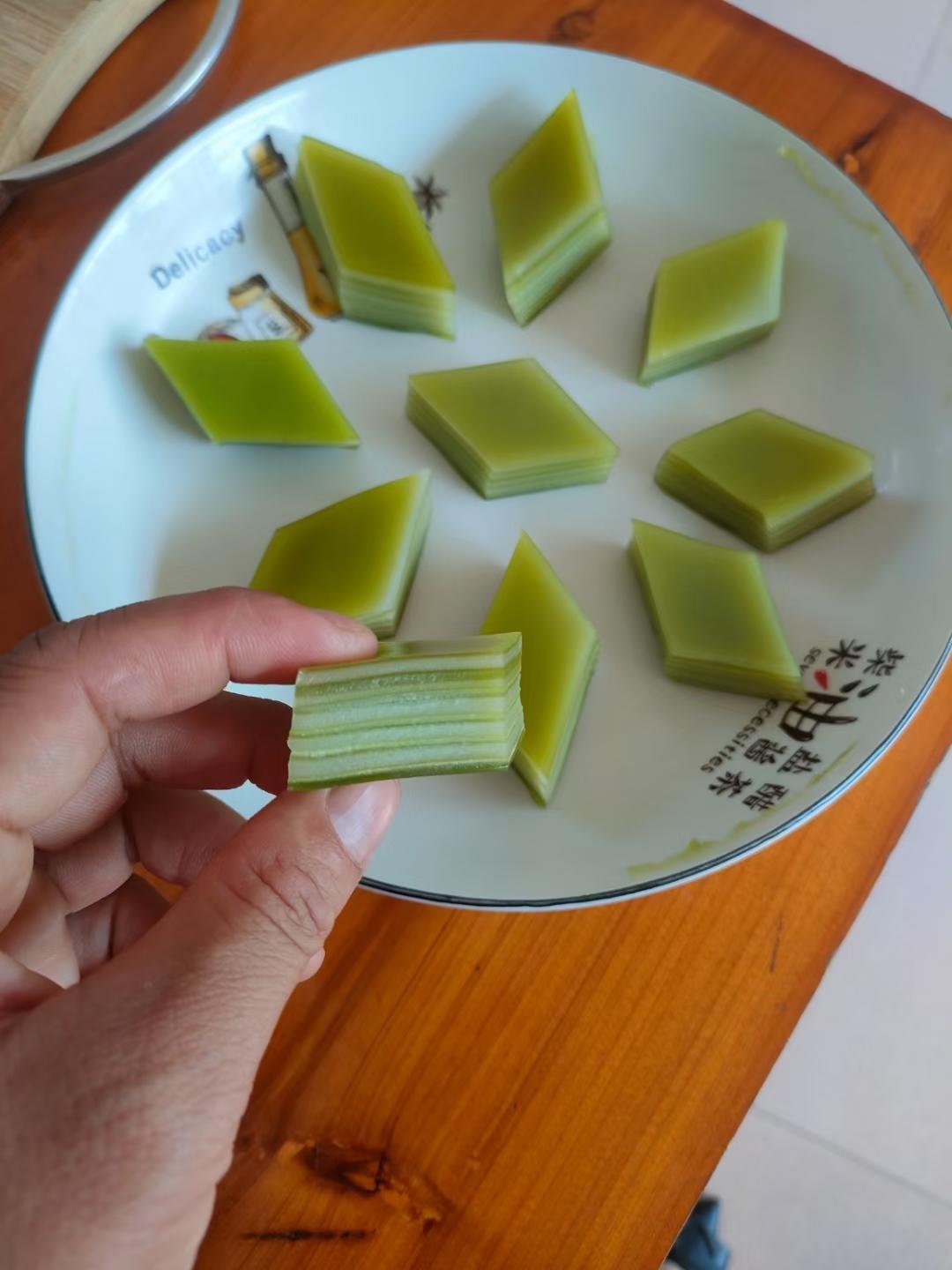 斑斓千层糕教程