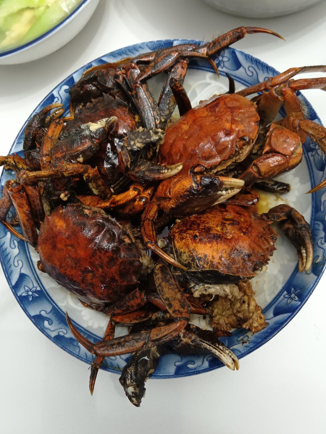 大闸蟹这样做不寒！超香！超好吃！香煎蟹!