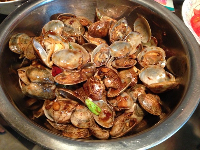 辣炒花蛤