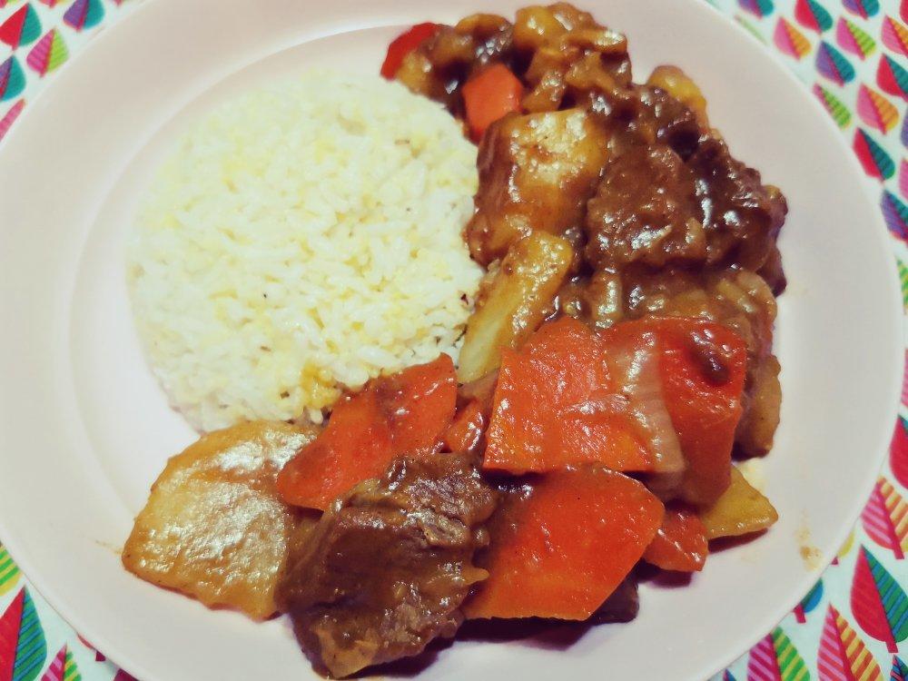 咖喱牛肉