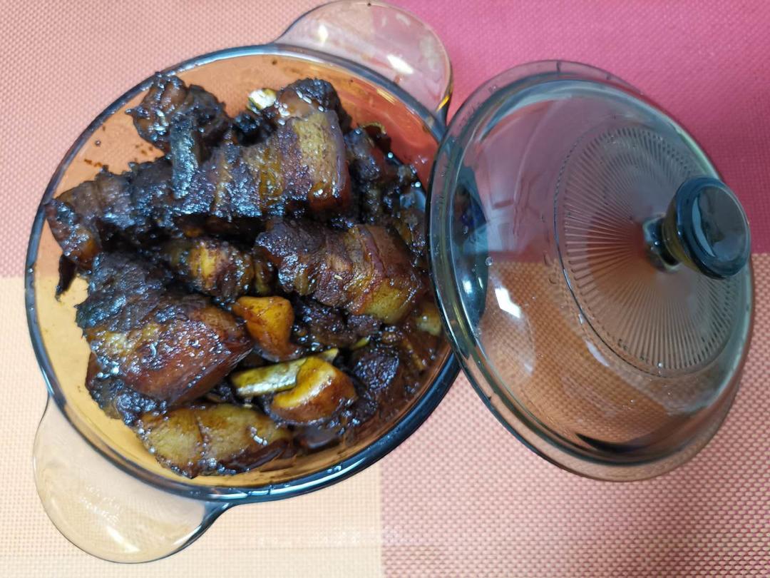 老上海味道-鲍鱼红烧肉的做法