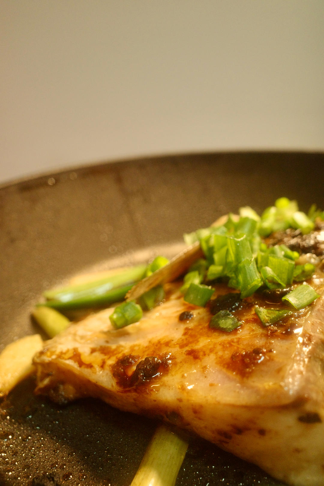 南姜豆豉焗鱼腩