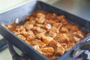 北鼎蒸炖锅食谱——黑椒牛肉饭&椰香凤梨饭的做法 步骤5