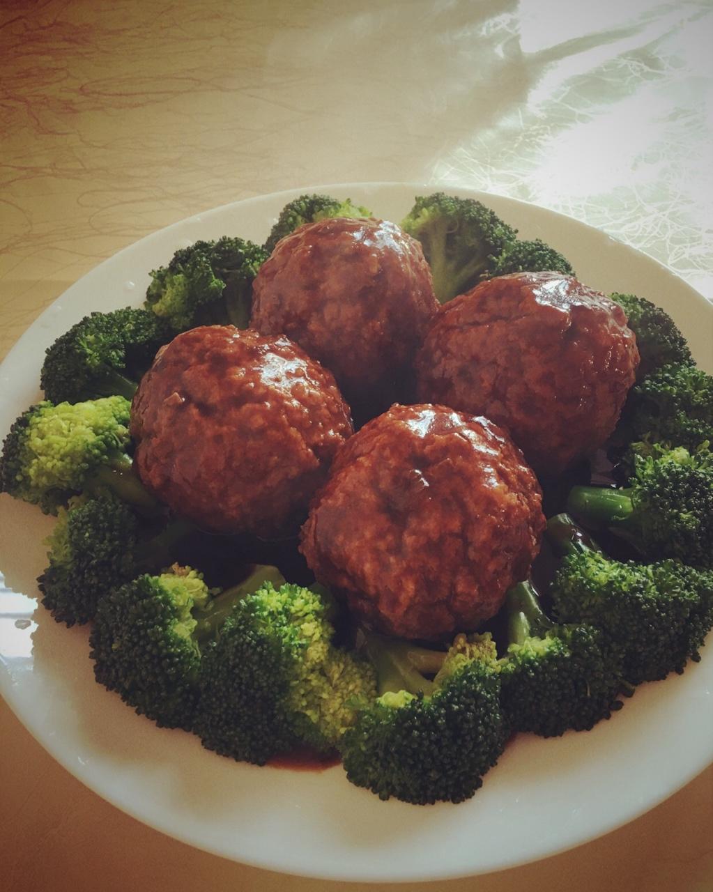 四喜丸子/红烧狮子头 Chinese Meatballs