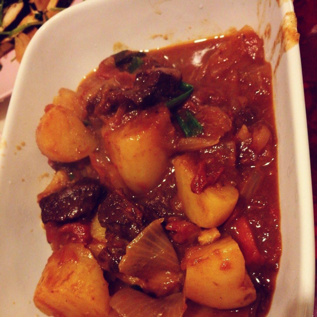 土豆炖牛肉