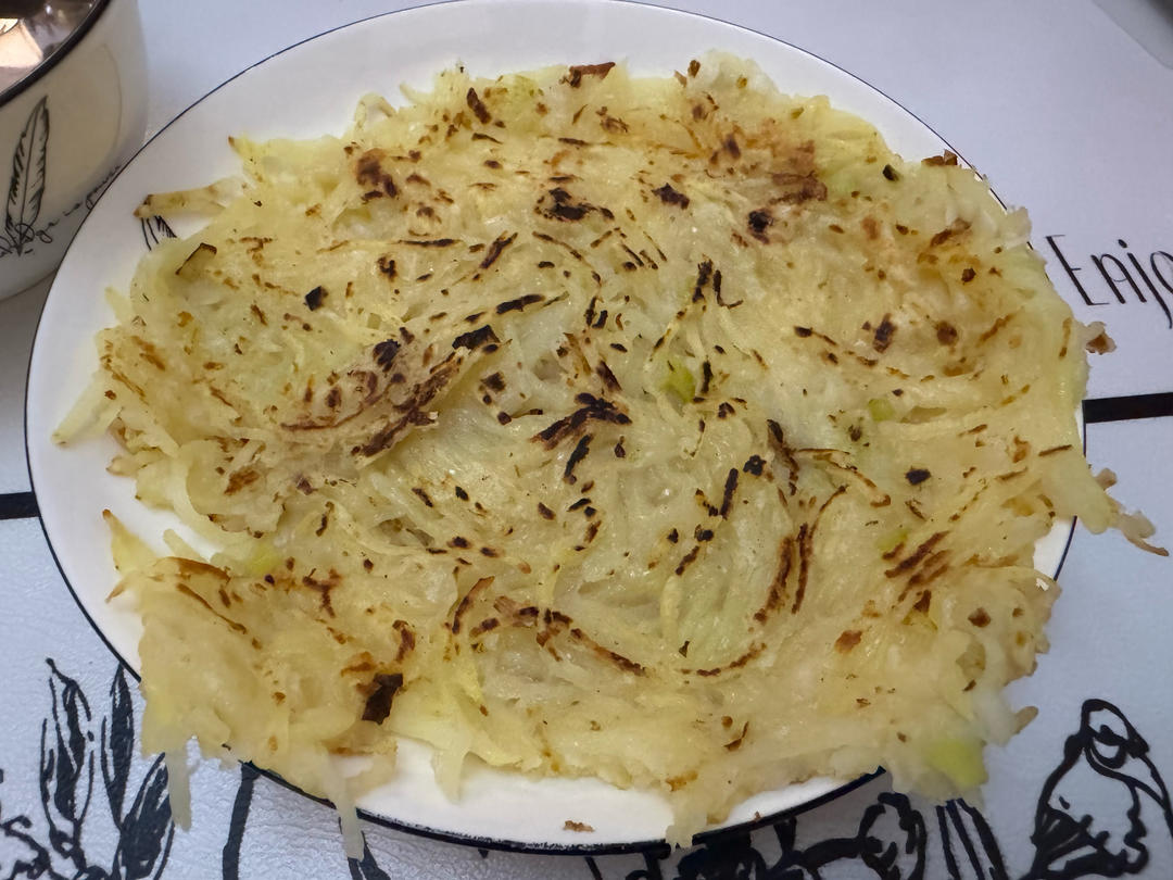 香葱土豆丝饼饼