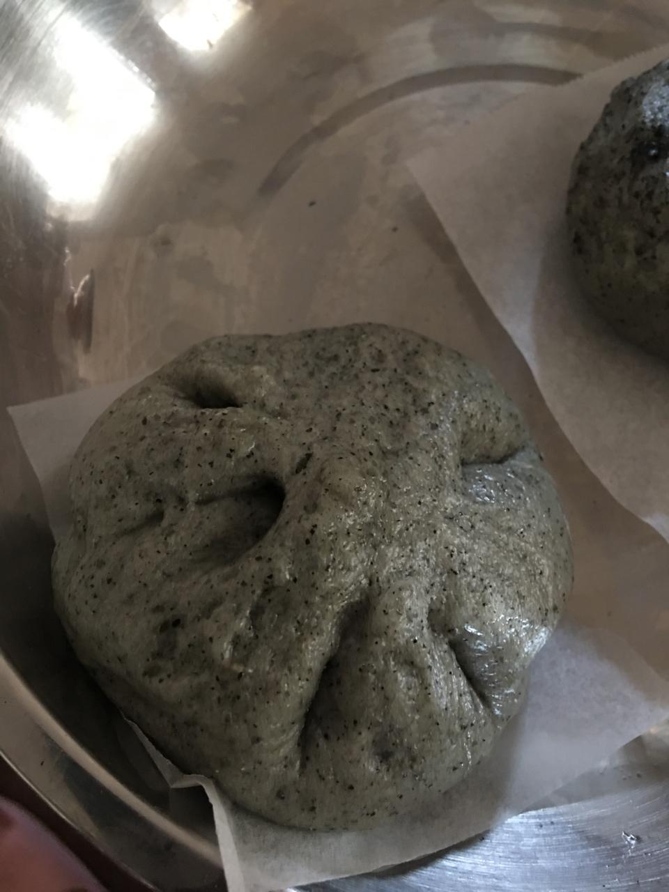 奶香黑芝麻刀切馒头