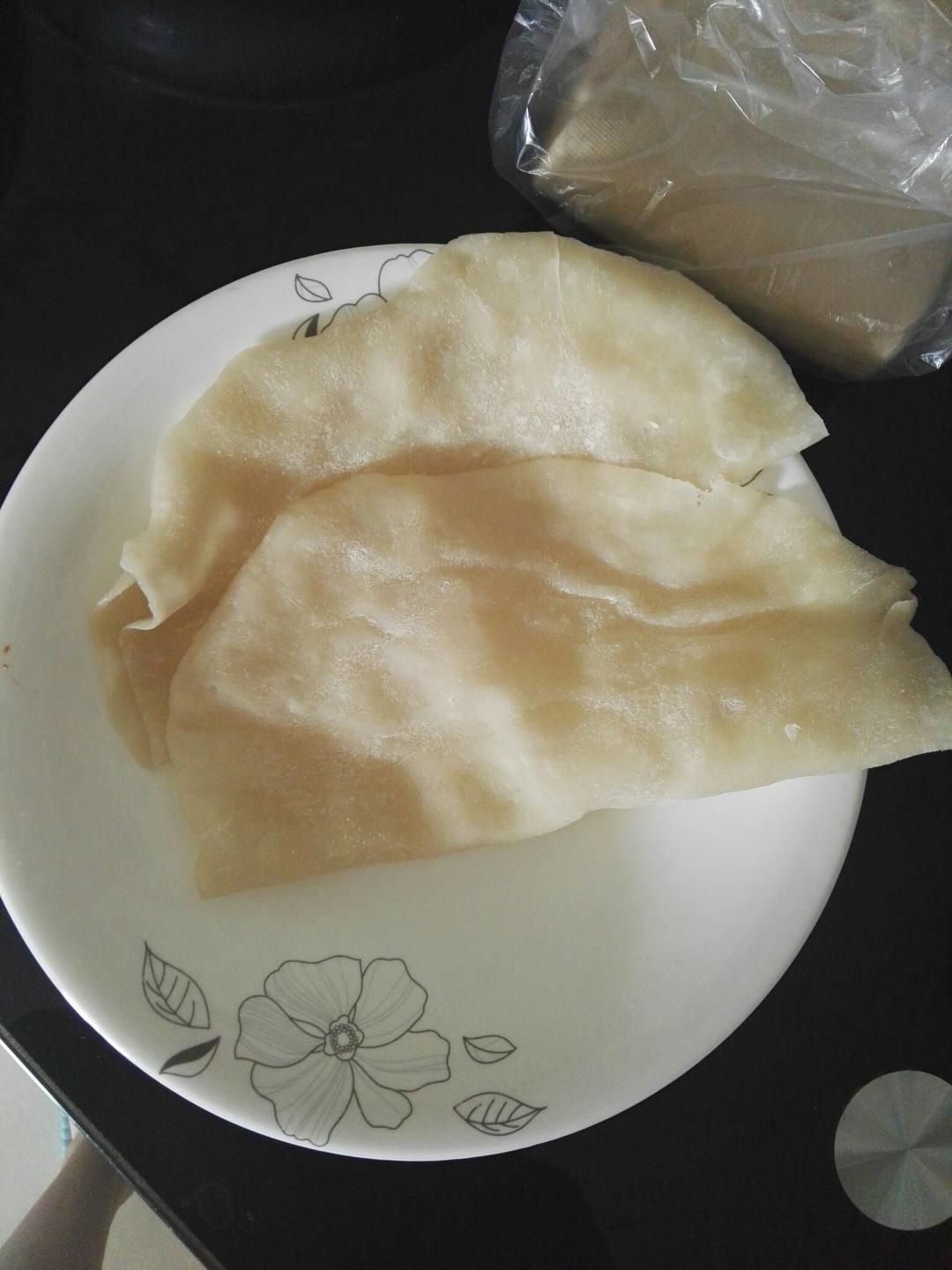 荷叶饼，水单饼