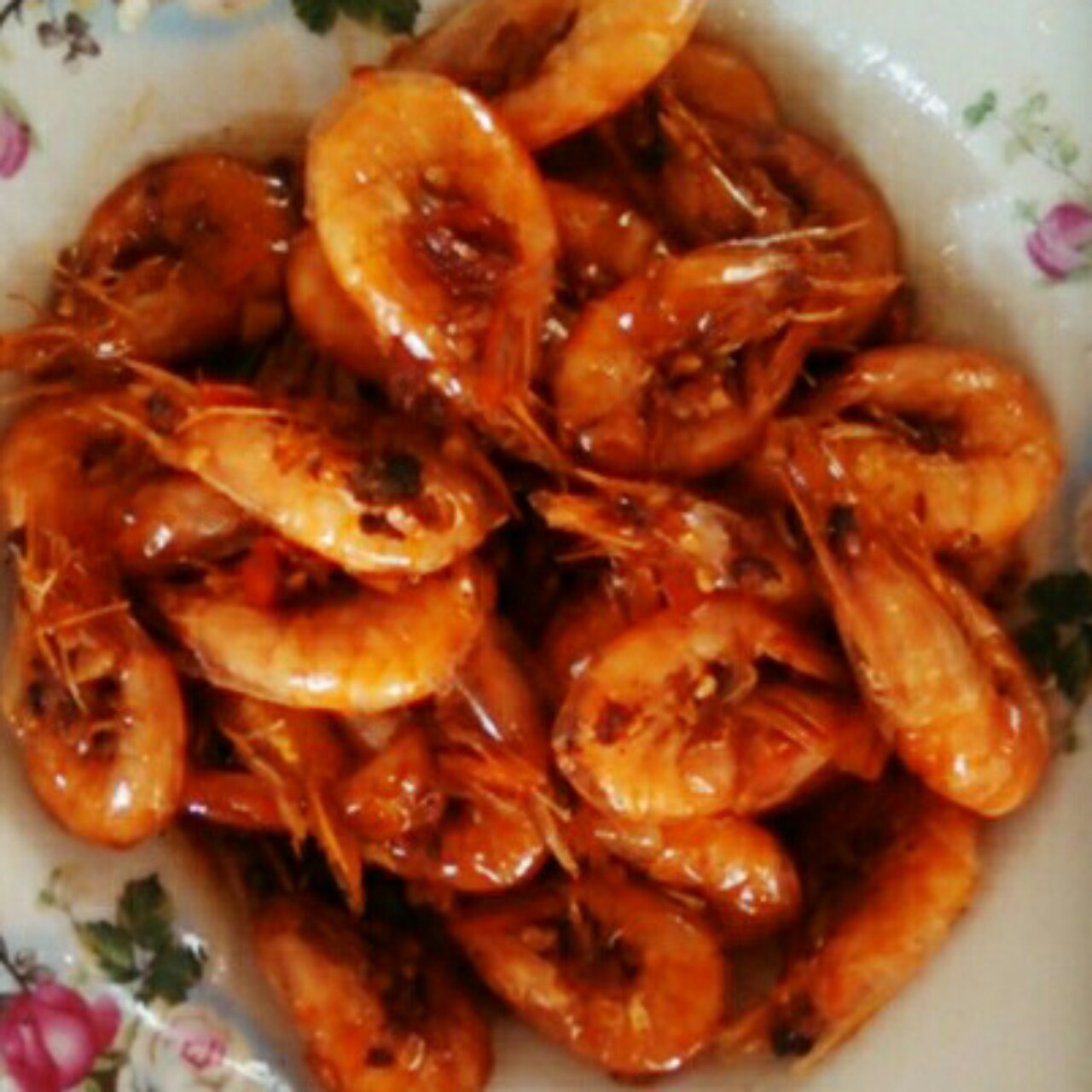 油爆基围虾