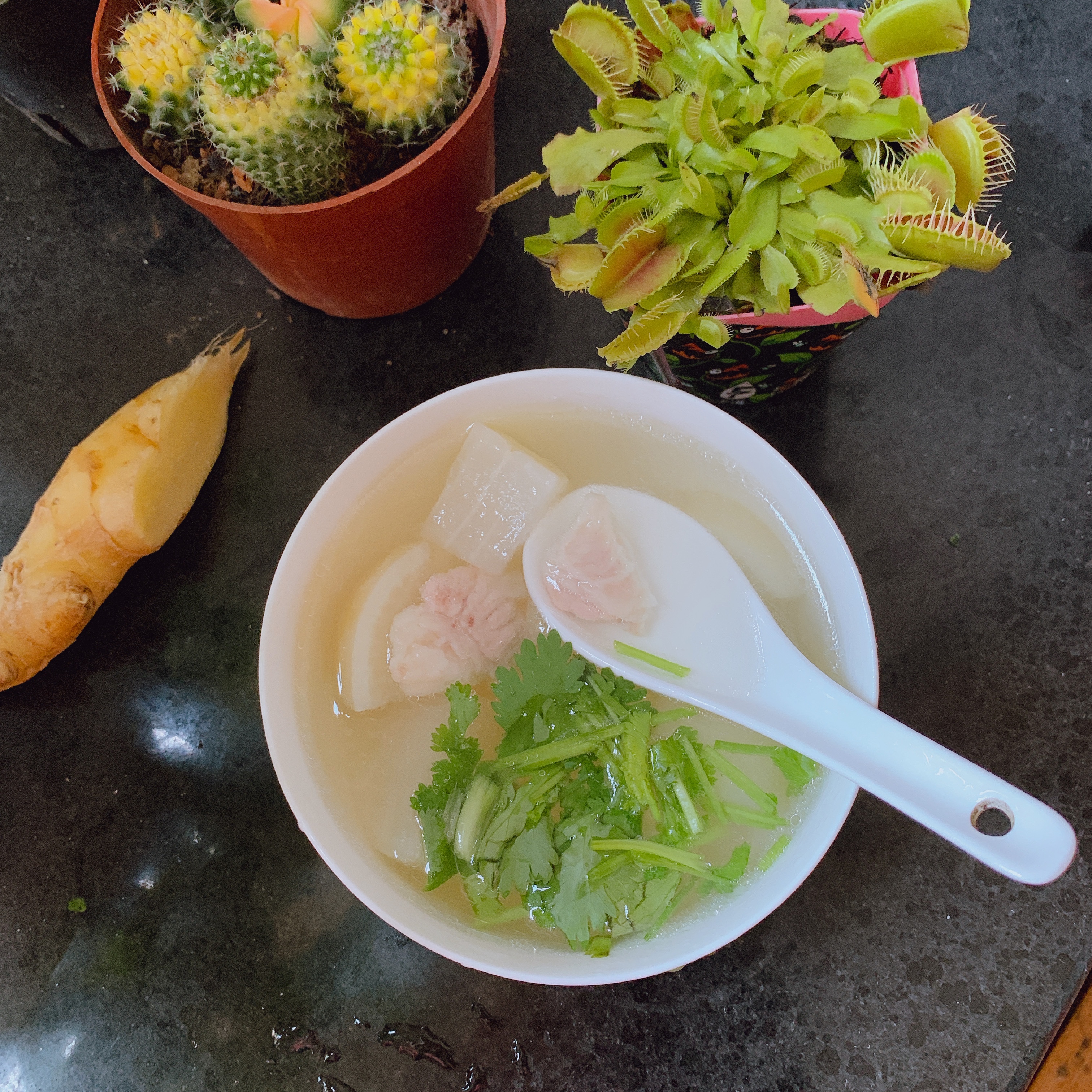 清炖白萝卜汤（电饭锅版）的做法