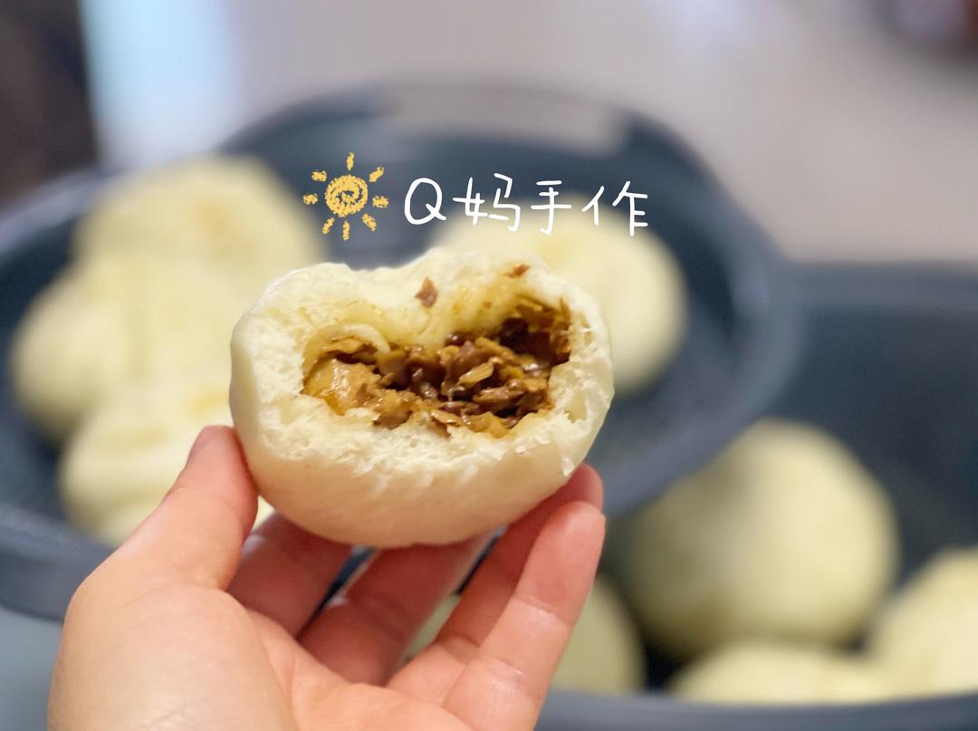 笋肉包的做法