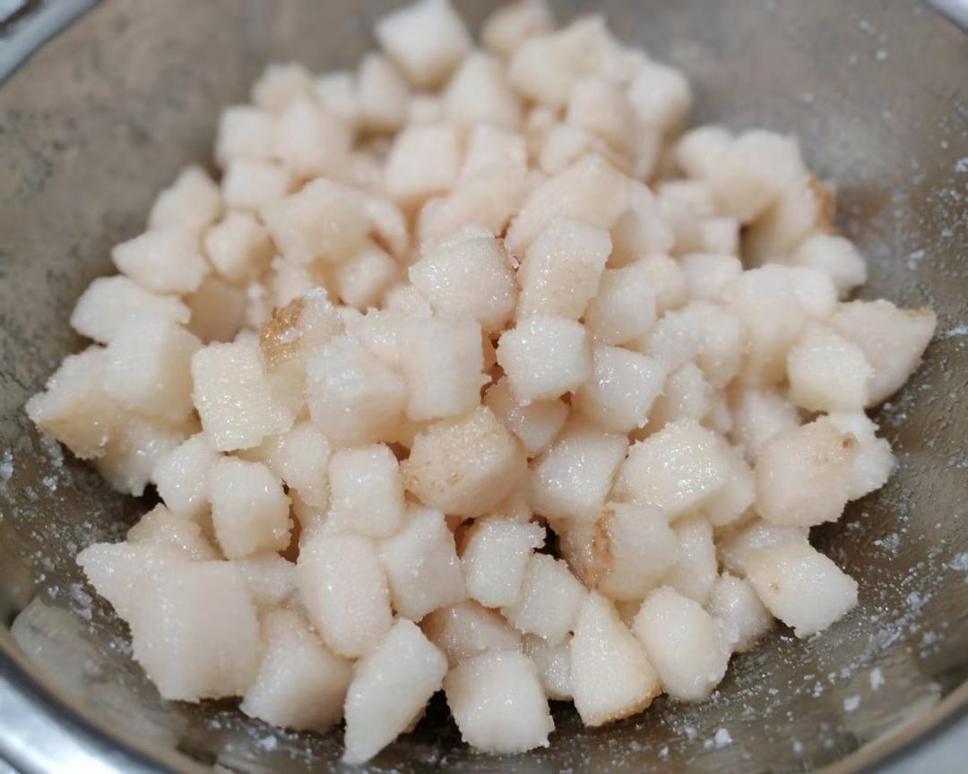 冰肉包里的冰肉（水晶包）