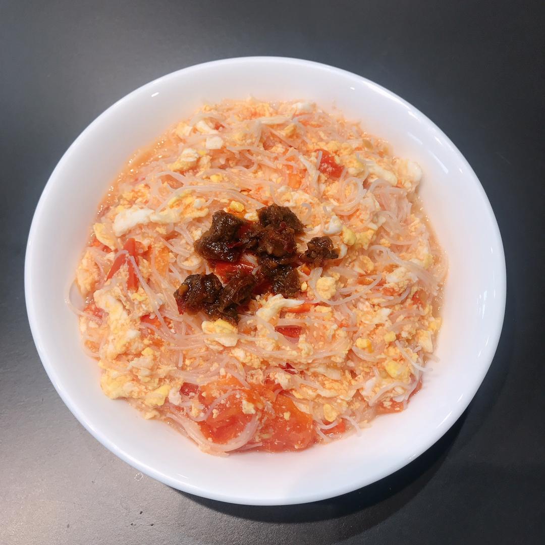 西红柿鸡蛋打卤面（拌面）
