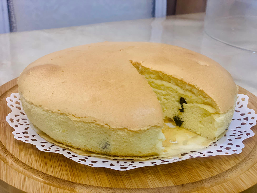 8寸戚风蛋糕（完美不开裂）