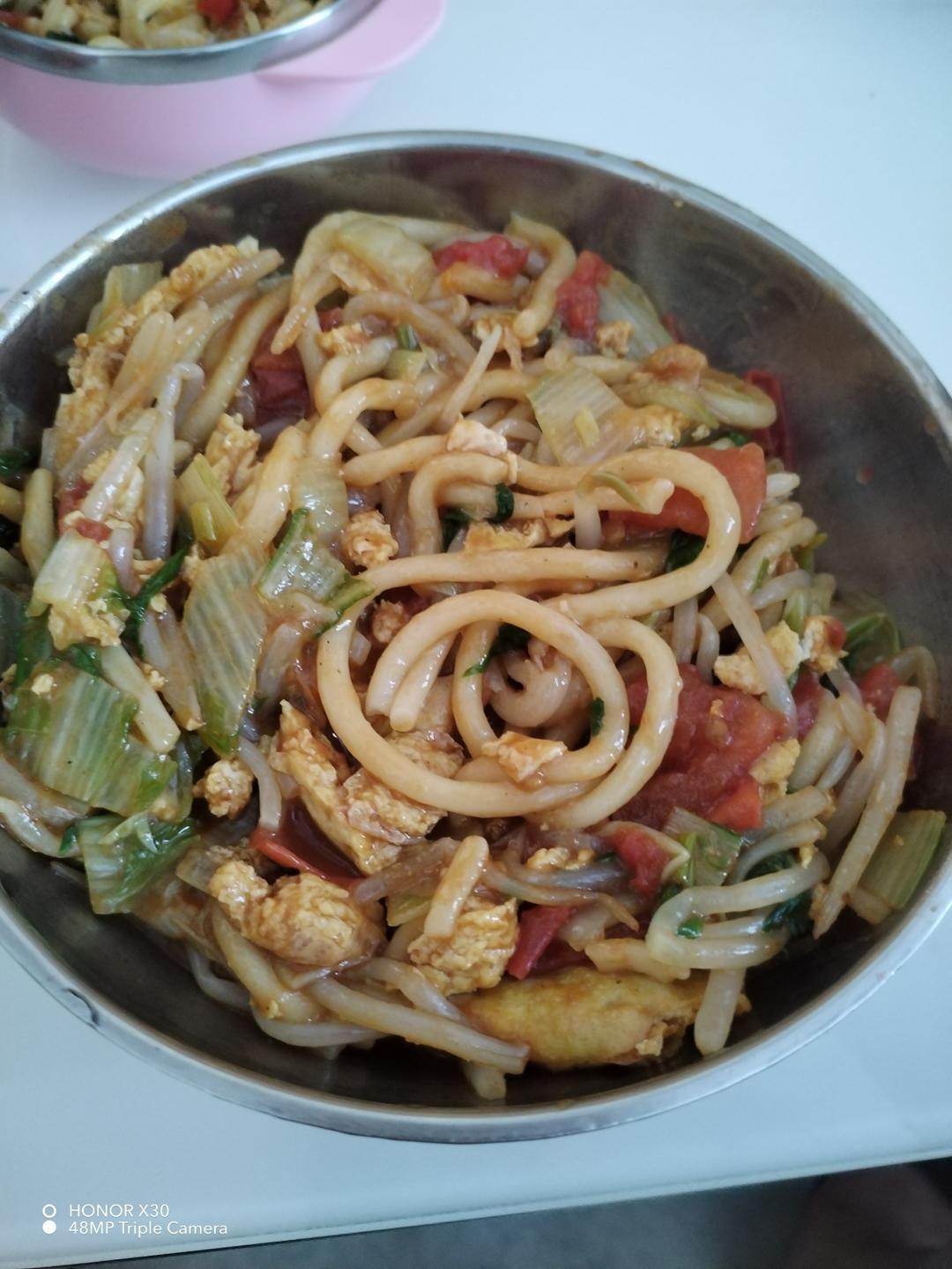 鸡蛋炒拉条