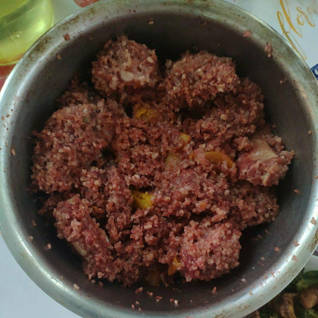 粉蒸排骨（妈妈牌）