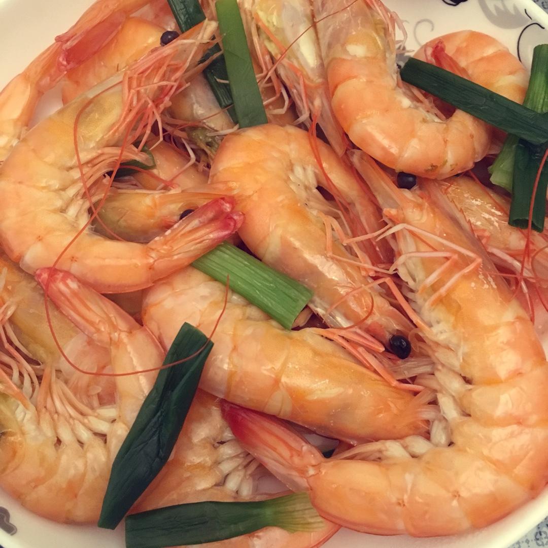 清蒸基围虾