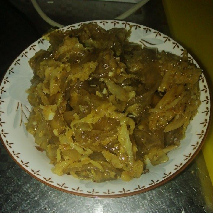 酸菜炒粉