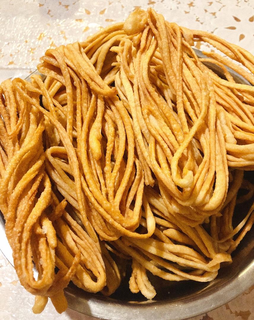 不酸不行做的年味～馓子