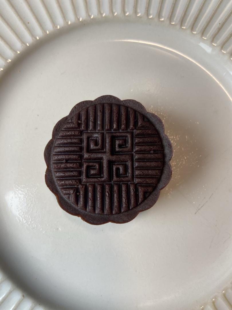 巧克力奶酪椰蓉拉丝月饼